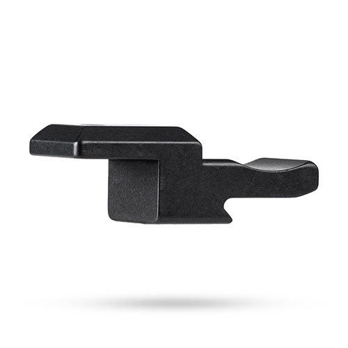 Mit der MDT MV3 Inverted 90 Picatinny Mount kannst du dein Level und Timer vertikal montieren, ideal für Chassis oder Schäfte bis 2